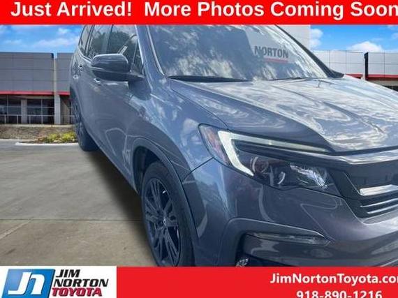 HONDA PILOT 2022 5FNYF6H26NB056138 image