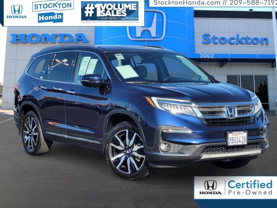 HONDA PILOT 2022 5FNYF5H62NB022372 image