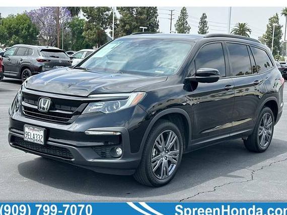HONDA PILOT 2022 5FNYF6H34NB088417 image