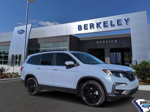 HONDA PILOT 2022 5FNYF5H24NB020233 image