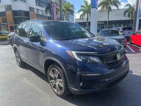 HONDA PILOT 2022 5FNYF5H35NB031945 image