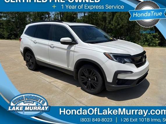 HONDA PILOT 2022 5FNYF6H25NB104406 image