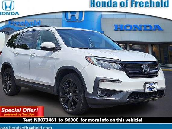 HONDA PILOT 2022 5FNYF6H2XNB073461 image