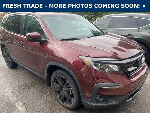 HONDA PILOT 2022 5FNYF6H26NB100865 image