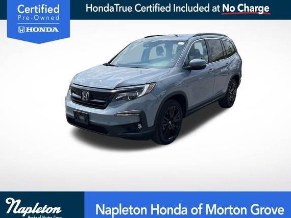 HONDA PILOT 2022 5FNYF6H28NB058070 image
