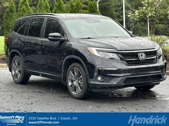 HONDA PILOT 2022 5FNYF5H30NB012669 image