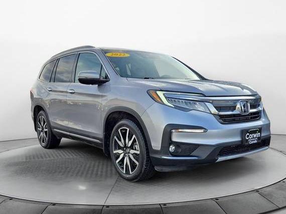 HONDA PILOT 2022 5FNYF6H08NB034477 image