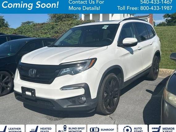 HONDA PILOT 2022 5FNYF6H29NB078005 image