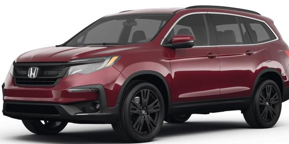 HONDA PILOT 2022 5FNYF6H24NB072287 image