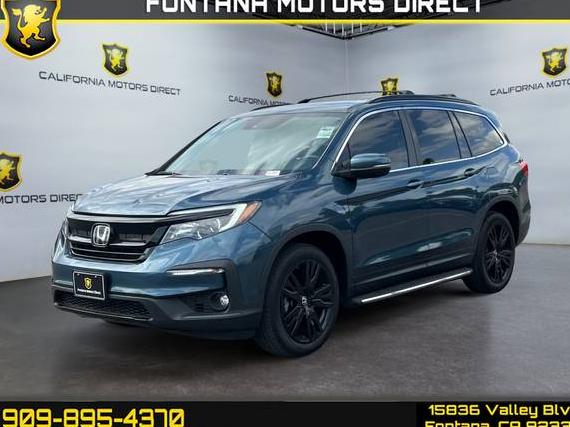 HONDA PILOT 2022 5FNYF5H22NB015855 image