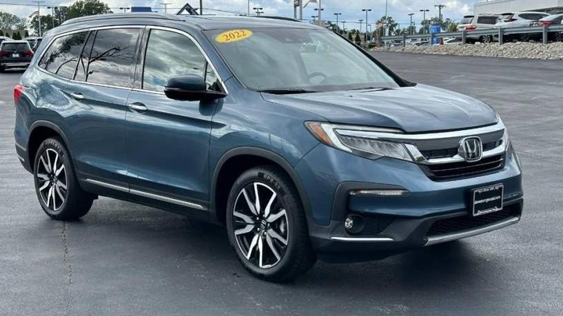 HONDA PILOT 2022 5FNYF5H64NB003497 image