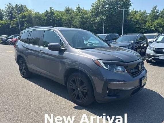 HONDA PILOT 2022 5FNYF6H21NB053700 image