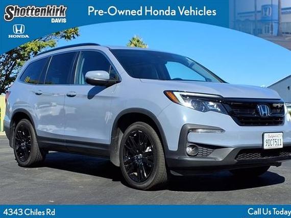 HONDA PILOT 2022 5FNYF6H29NB077386 image
