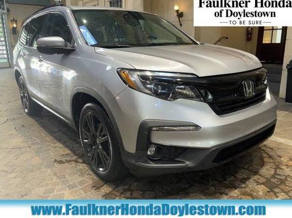 HONDA PILOT 2022 5FNYF6H27NB070047 image