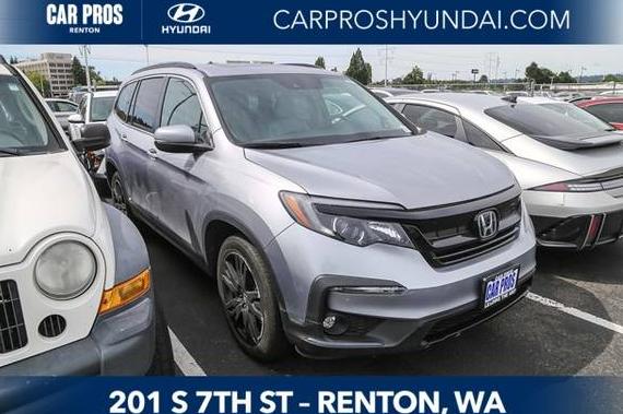 HONDA PILOT 2022 5FNYF6H22NB065502 image