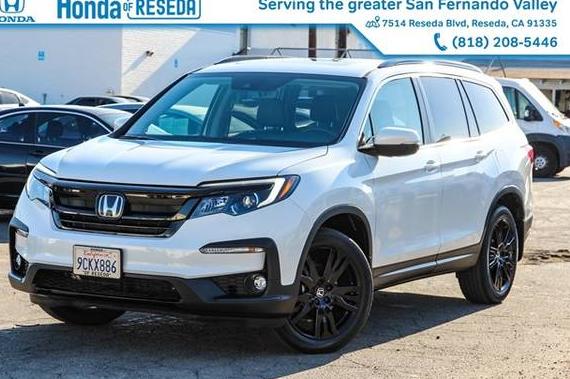 HONDA PILOT 2022 5FNYF5H22NB029464 image
