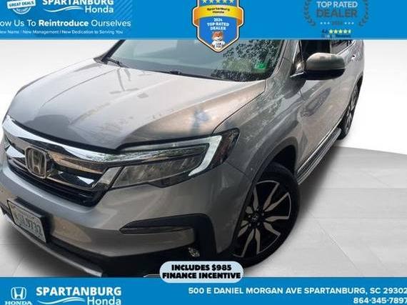 HONDA PILOT 2022 5FNYF6H67NB094948 image
