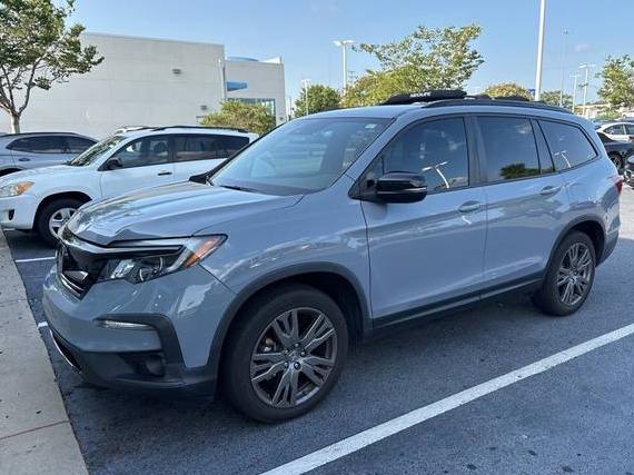 HONDA PILOT 2022 5FNYF5H32NB024502 image