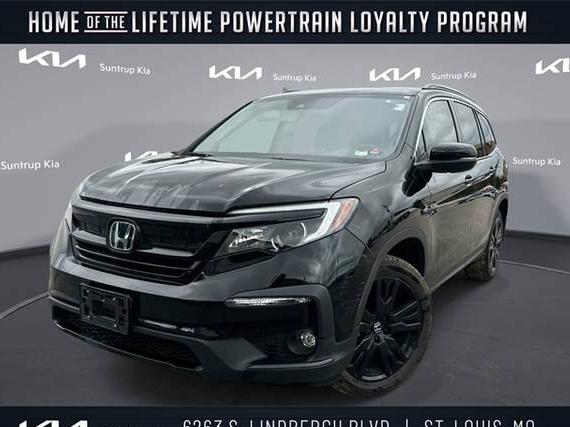 HONDA PILOT 2022 5FNYF6H21NB046410 image