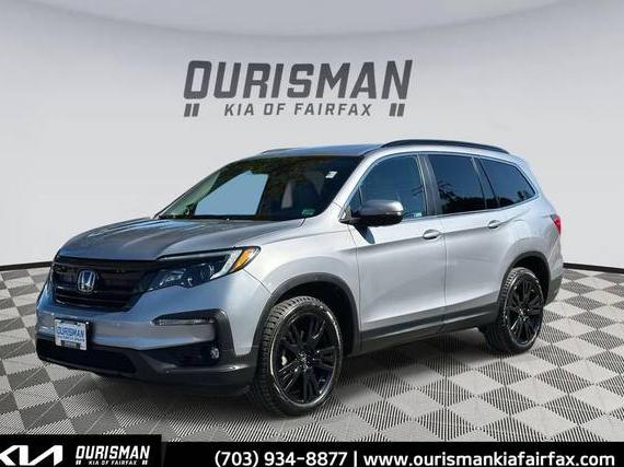 HONDA PILOT 2022 5FNYF6H26NB003178 image