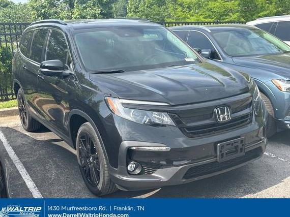 HONDA PILOT 2022 5FNYF6H23NB072412 image