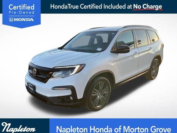 HONDA PILOT 2022 5FNYF6H33NB042643 image