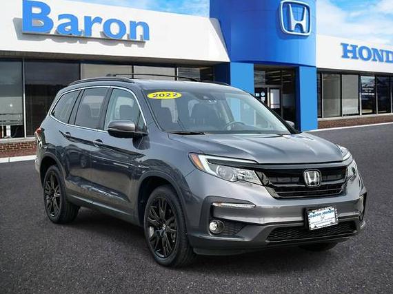 HONDA PILOT 2022 5FNYF6H20NB080726 image