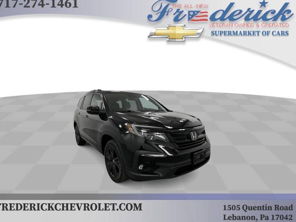 HONDA PILOT 2022 5FNYF6H26NB039713 image