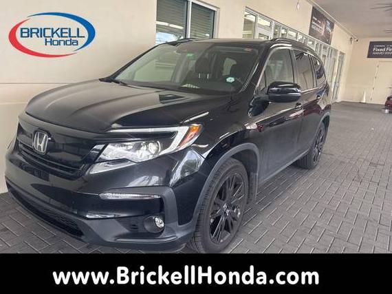 HONDA PILOT 2022 5FNYF5H22NB026502 image
