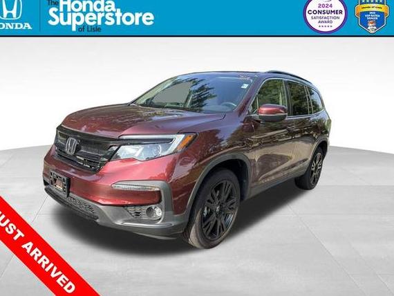 HONDA PILOT 2022 5FNYF6H25NB074890 image