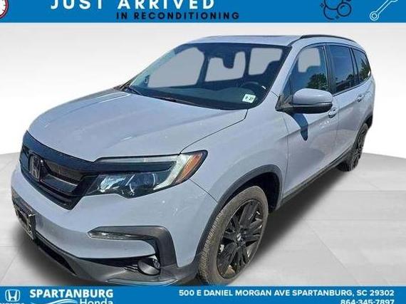 HONDA PILOT 2022 5FNYF6H27NB072655 image