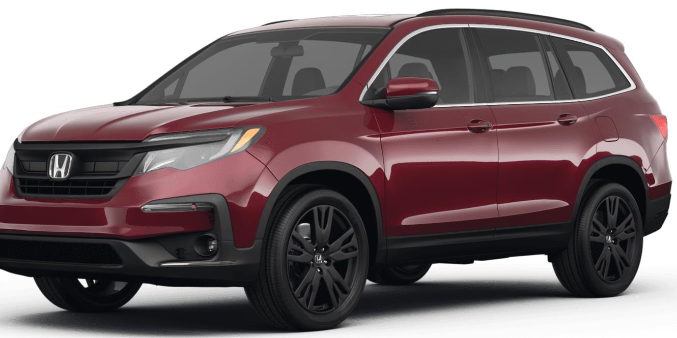 HONDA PILOT 2022 5FNYF5H28NB003676 image