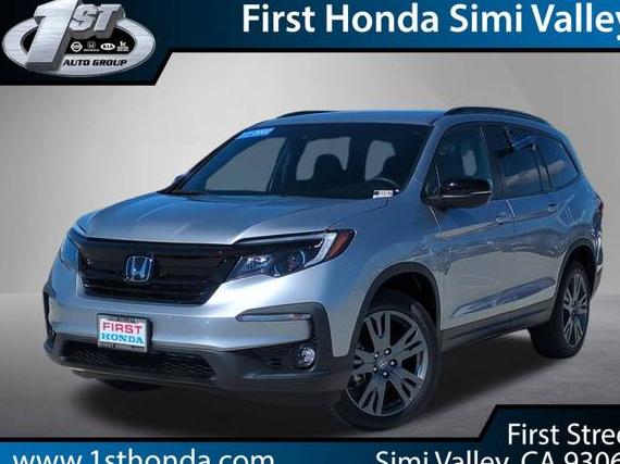 HONDA PILOT 2022 5FNYF6H33NB068871 image