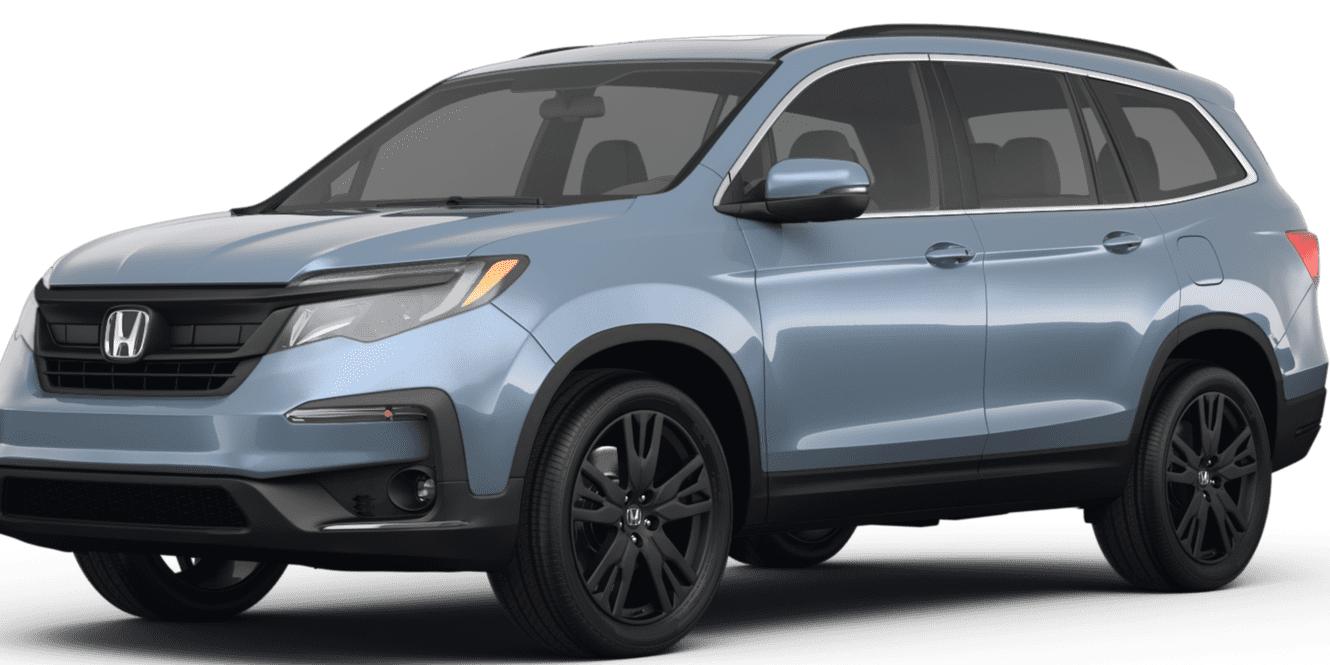 HONDA PILOT 2022 5FNYF5H22NB032736 image