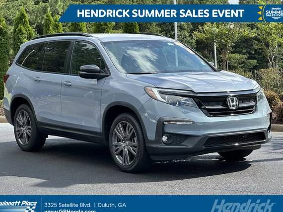 HONDA PILOT 2022 5FNYF6H31NB041488 image