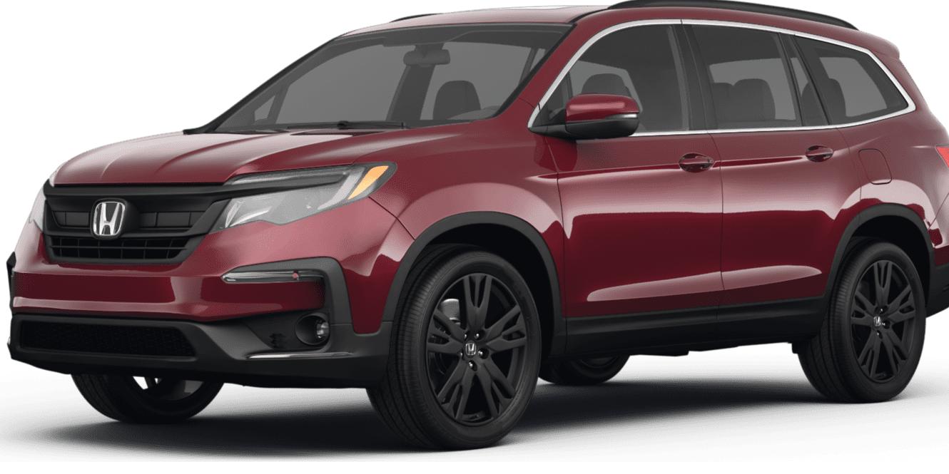 HONDA PILOT 2022 5FNYF5H22NB003673 image