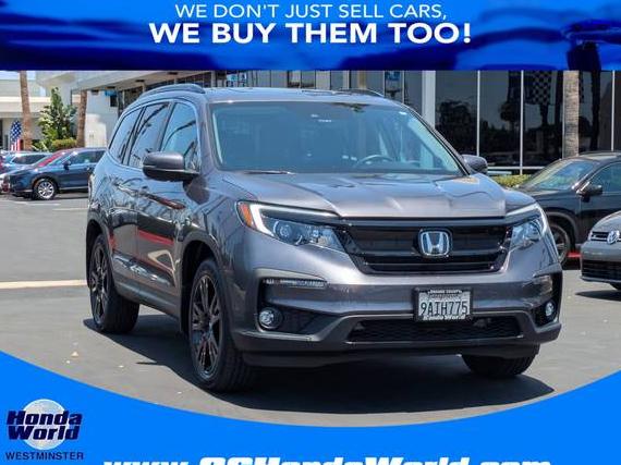 HONDA PILOT 2022 5FNYF5H20NB017975 image