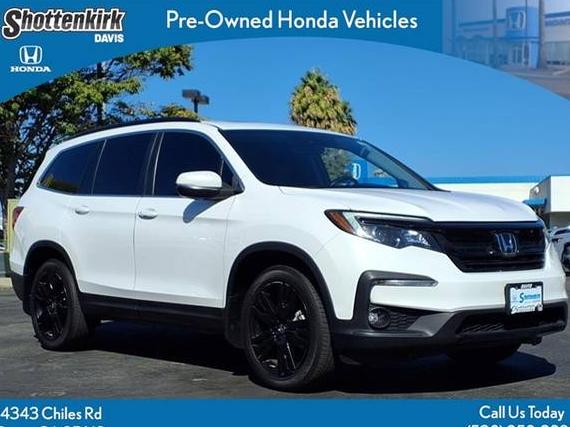 HONDA PILOT 2022 5FNYF5H28NB034684 image