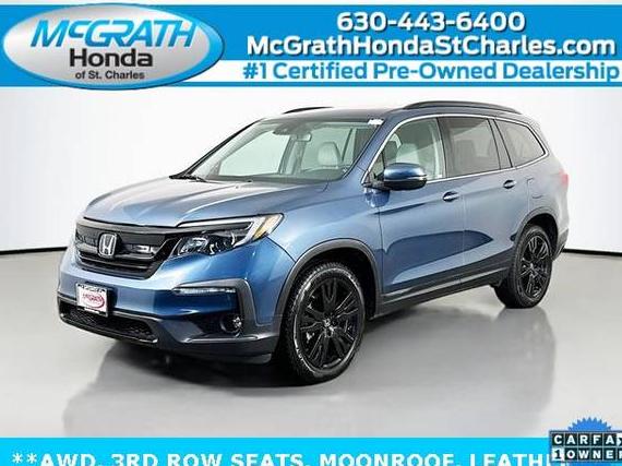 HONDA PILOT 2022 5FNYF6H27NB046637 image