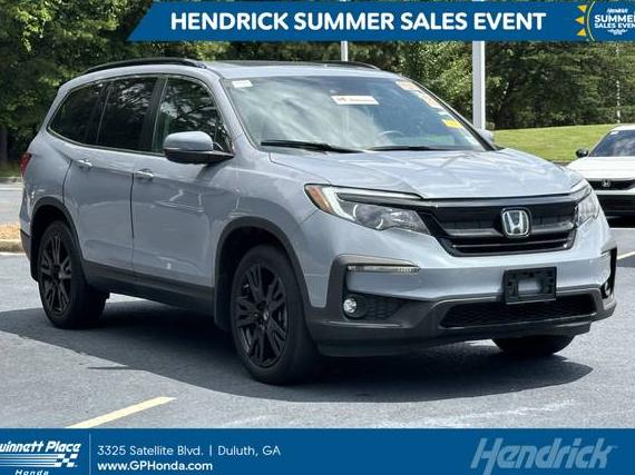 HONDA PILOT 2022 5FNYF6H22NB060820 image