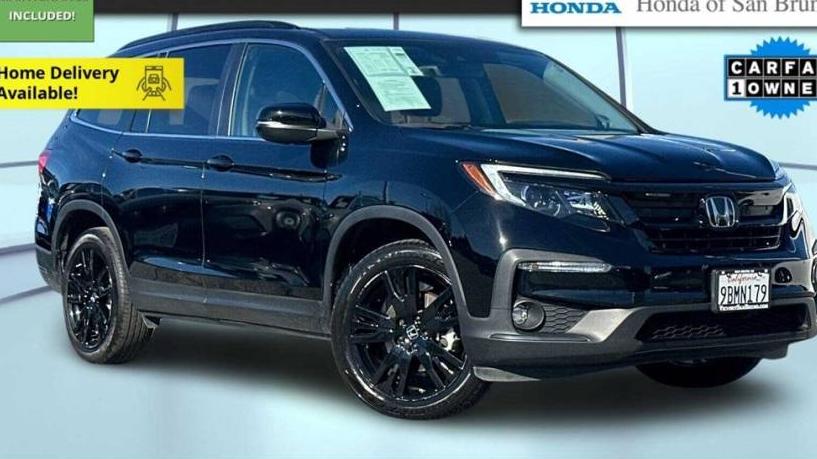 HONDA PILOT 2022 5FNYF6H29NB049314 image