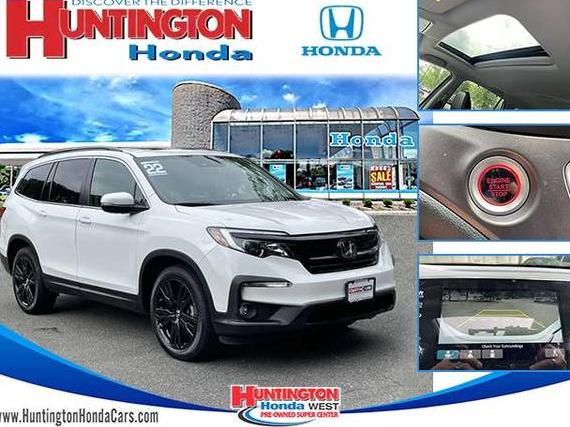 HONDA PILOT 2022 5FNYF6H27NB067343 image