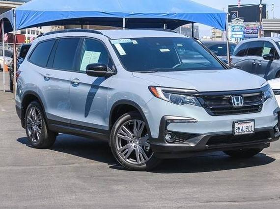 HONDA PILOT 2022 5FNYF5H31NB016732 image