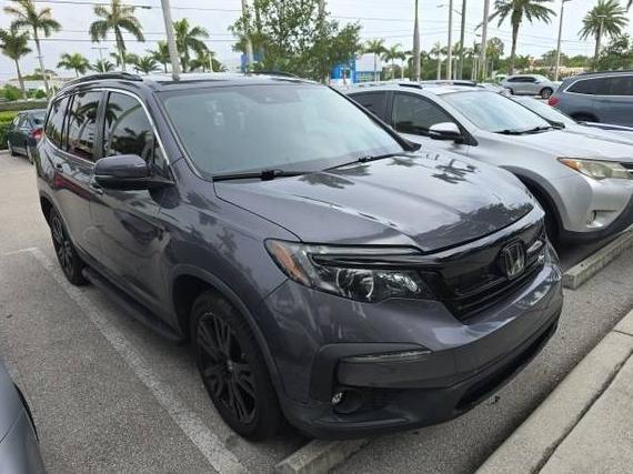 HONDA PILOT 2022 5FNYF6H26NB091990 image