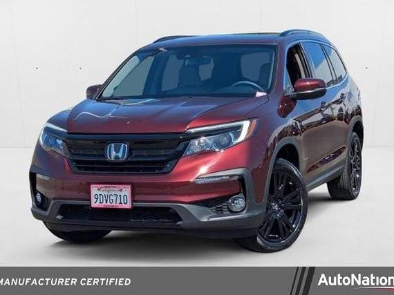 HONDA PILOT 2022 5FNYF6H20NB097087 image