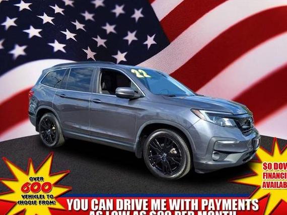 HONDA PILOT 2022 5FNYF6H25NB080575 image