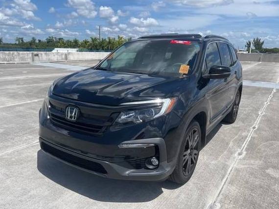 HONDA PILOT 2022 5FNYF6H23NB066559 image
