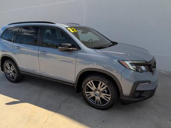 HONDA PILOT 2022 5FNYF6H3XNB095324 image