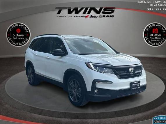 HONDA PILOT 2022 5FNYF6H34NB084836 image