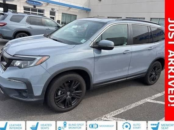 HONDA PILOT 2022 5FNYF6H24NB049396 image